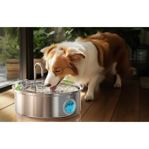 Oneisall PWF-002-B kisállat itató szökőkút 7L - 3