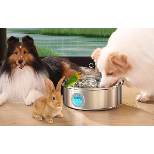 Oneisall PWF-002-B kisállat itató szökőkút 7L - 4