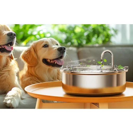 Oneisall PWF-002-B kisállat itató szökőkút 7L - 6