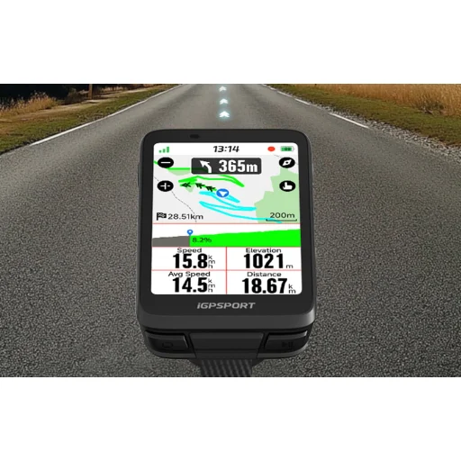 GPS biciklis számítógép iGPSPORT BiNavi - 9