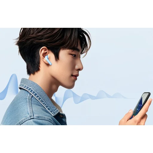 TWS QCY Ailybuds E10 fejhallgató (fehér) - 8