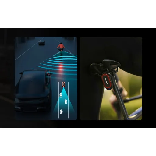 Radar hátulsó lámpa iGPSPORT SR mini - 3