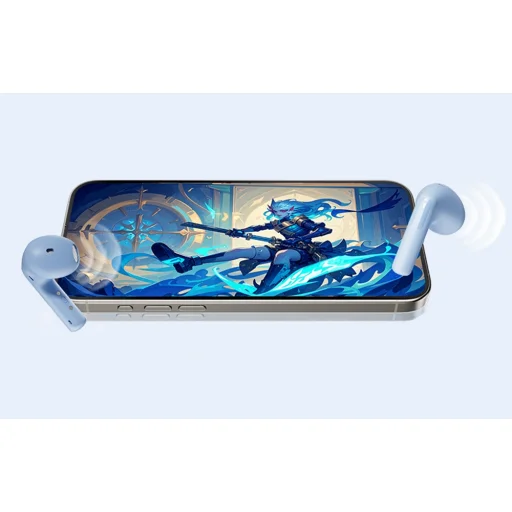 TWS QCY Ailybuds E10 QT35 fejhallgató (kék) - 12