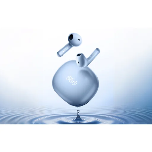 TWS QCY Ailybuds E10 QT35 fejhallgató (kék) - 6