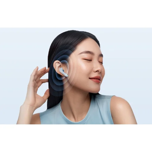 TWS QCY Ailybuds E10 QT35 fejhallgató (kék) - 7