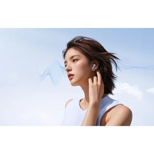 TWS QCY Ailybuds E20 HT13 fejhallgató (kék) - 7