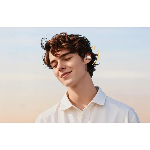 QCY Crossky C10 fejhallgató (lila) - 7