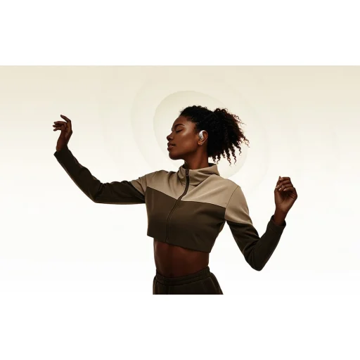 TWS QCY Crossky R70 vezeték nélküli fülhallgató (fekete) - 10