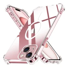  Techsuit - Ütésálló Átlátszó Szilikon MagSafe - iPhone 15 - Átlátszó tok