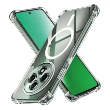  Techsuit - Ütésálló Átlátszó Szilikon MagSafe - Oppo Reno12 F 4G / Reno12 F 5G / Reno12 FS 4G / Reno12 FS 5G - Átlátszó tok