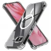  Techsuit - Ütésálló Átlátszó Szilikon MagSafe - Google Pixel 9a - Átlátszó tok thumbnail