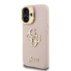  iPhone 16 Pink Guess PU Grained 4G Logo Camera Frame fliptok thumbnail