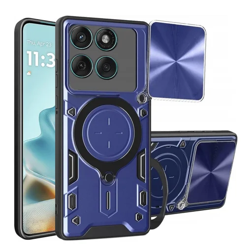  Techsuit - CamGuard Pro - Motorola Edge 60 Fusion - Kék tok - 1