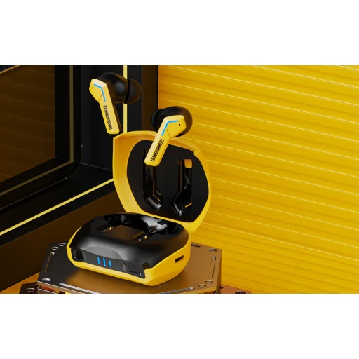 Fejhallgató TWS Transformers TF-T06 (sárga) - 3