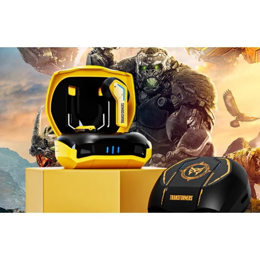 Fejhallgató TWS Transformers TF-T06 (sárga) - 5