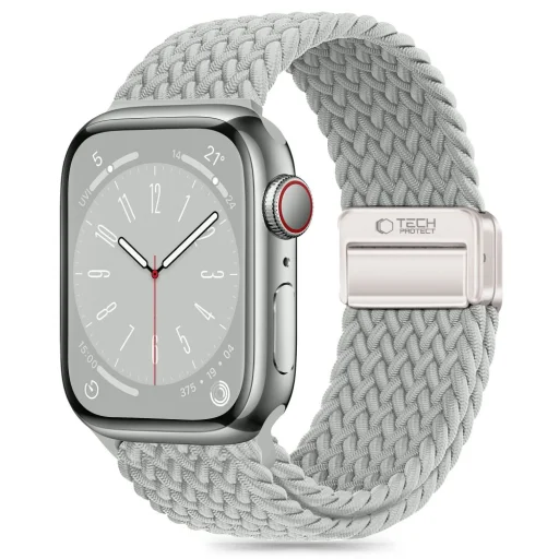 Tech-protect Nylonmag Apple Watch 6 / 7 / 8 / 9 / 10 / 11 / SE / Ultra 1 / 2 (44 / 45 / 46 / 49 mm) Krémszínű - 1