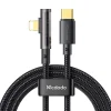 USB-C Lightning 90 fokos kábel McDodo CA-3390 36W 1.2m (fekete) thumbnail