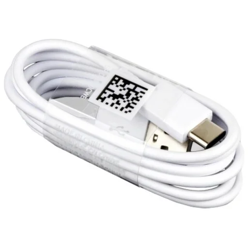 Samsung EP-DN930CWE USB-A - USB-C 3A kábel 1.2m (Csere csomagolásban) - fehér - 2