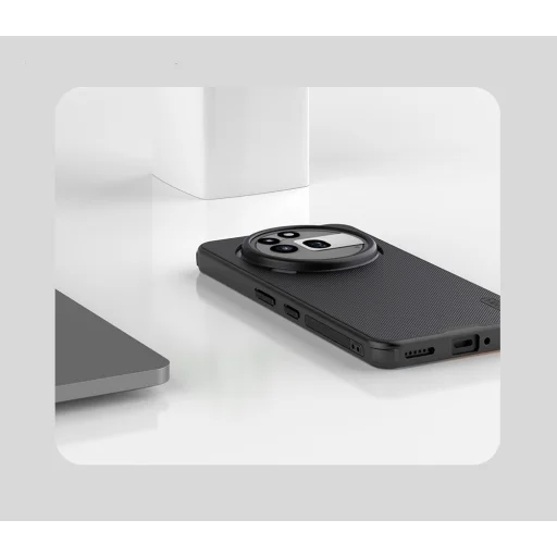 Nillkin Super Frosted PRO Mágneses Hátlap Tok Nothing Phone 3a Pro-hoz Fekete - 7