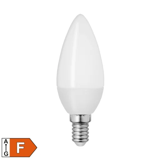 PROSTO LS-C38-E14-7-WW LED fényforrás, gyertya, 7W, E14, 3200K - 1