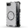  Techsuit - HoneyComb Védelem MagSafe - iPhone 16e - Fehér tok