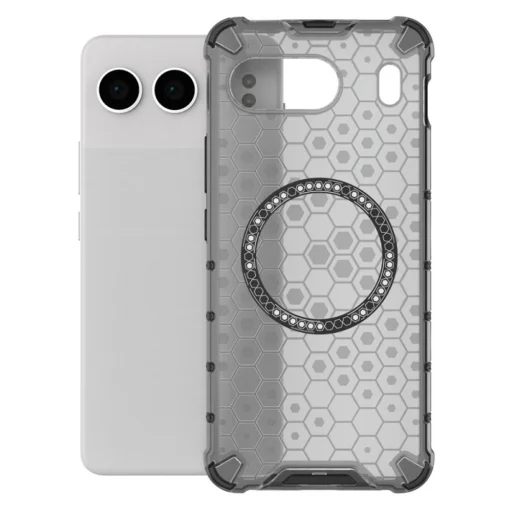  Techsuit - HoneyComb Pajzs MagSafe - OnePlus Nord 4 - Fekete tok - 2