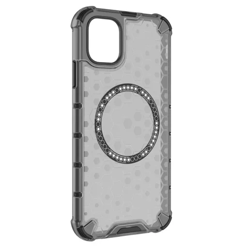  Techsuit - Méhsejt Pajzs MagSafe - iPhone 11 - Fekete tok - 4