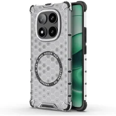  Techsuit - HoneyComb Shield MagSafe - Xiaomi Redmi Note 14 Pro 5G / Poco X7 - Fehér tok