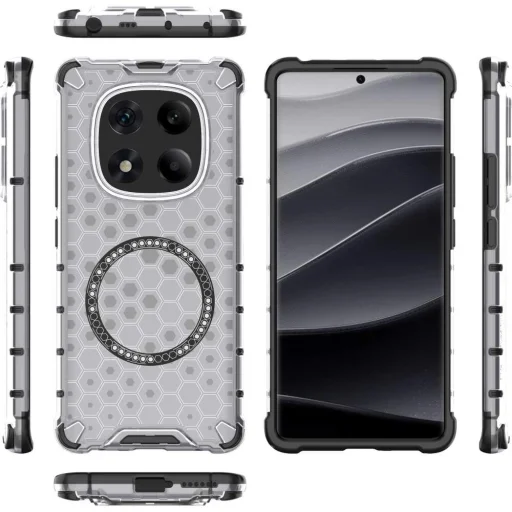  Techsuit - HoneyComb Shield MagSafe - Xiaomi Redmi Note 14 Pro 4G - Fehér tok - 4