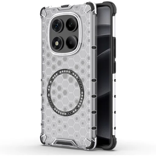  Techsuit - HoneyComb Shield MagSafe - Xiaomi Redmi Note 14 Pro 4G - Fehér tok - 1