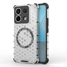  Techsuit - HoneyComb Shield MagSafe - Xiaomi Redmi Note 13 Pro 5G / Poco X6 - Fehér tok