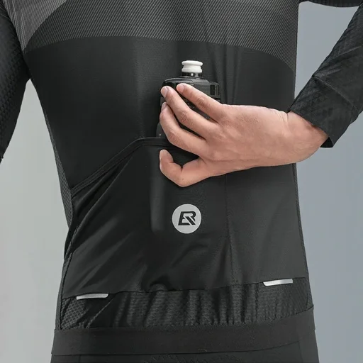 Rockbros biciklis mez 15120009004 hosszú ujjú tavaszi/nyári XL - fekete - 11