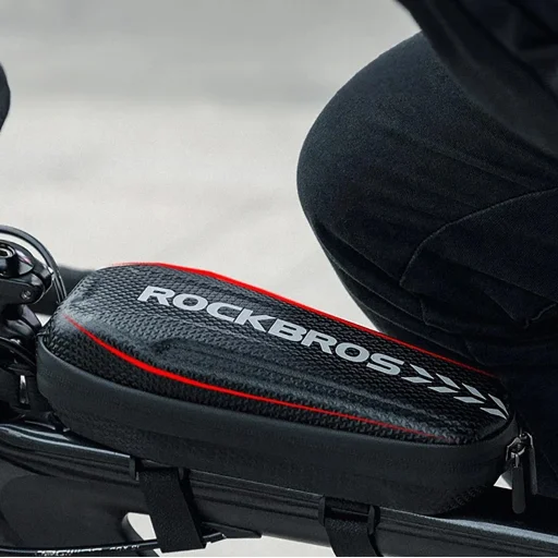 Rockbros B62-1 biciklis táska kormányra vagy vázra 3 l - fekete - 3