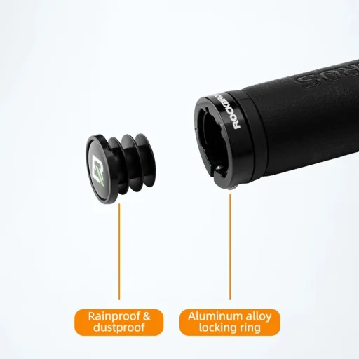 Rockbros 40210003001 mikroszálas kerékpáros kormány markolat - fekete - 12