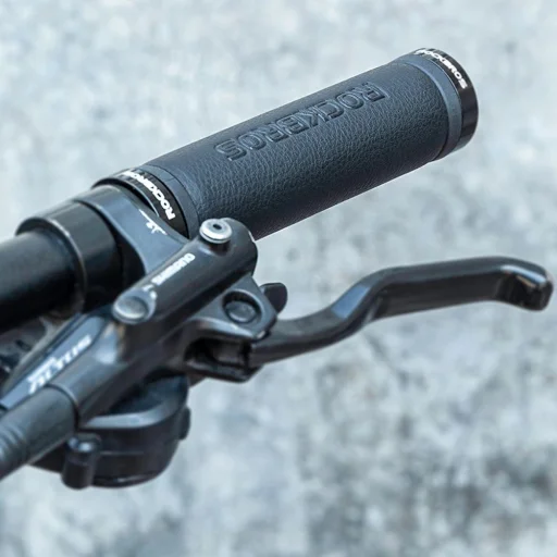 Rockbros 40210003001 mikroszálas kerékpáros kormány markolat - fekete - 3