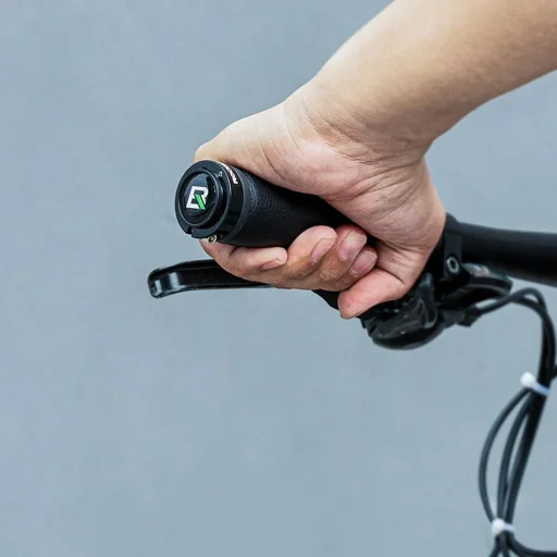 Rockbros 40210003001 mikroszálas kerékpáros kormány markolat - fekete - 6