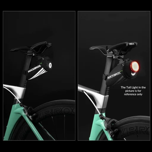 Rockbros C28 kerékpár táska nyereg alá - fekete - 5