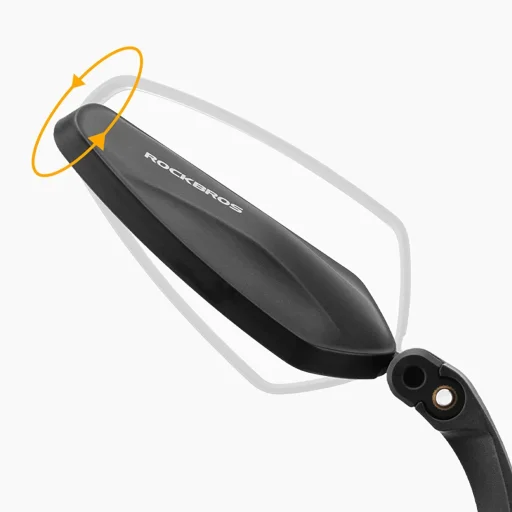 Rockbros 26210001004 kerékpáros tükör, jobb, hátsó - fekete - 4