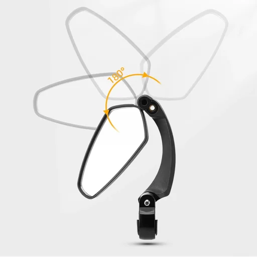 Rockbros 26210001004 kerékpáros tükör, jobb, hátsó - fekete - 5