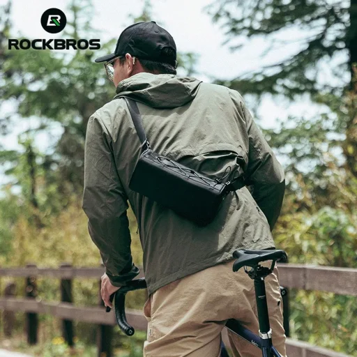 Rockbros 30110030001 kormánytáska - fekete - 2