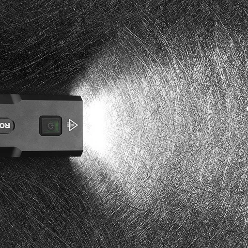 Rockbros 24310002001 kerékpárlámpa 850 lm teljesítménnyel, powerbank funkcióval + USB-C - USB-A kábel - fekete - 14