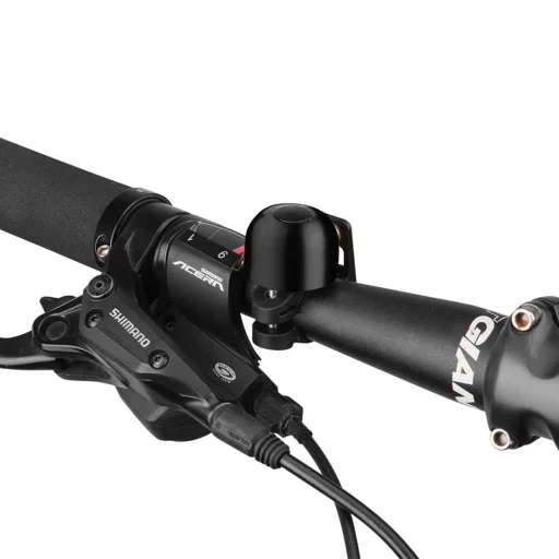 Rockbros 2018-1ABK biciklis csengő - fekete - 2