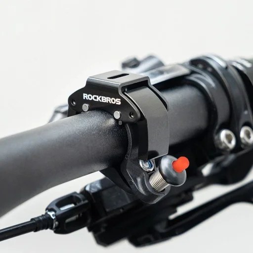 Rockbros bicikli csengő 34210006001 C alakú - fekete - 3