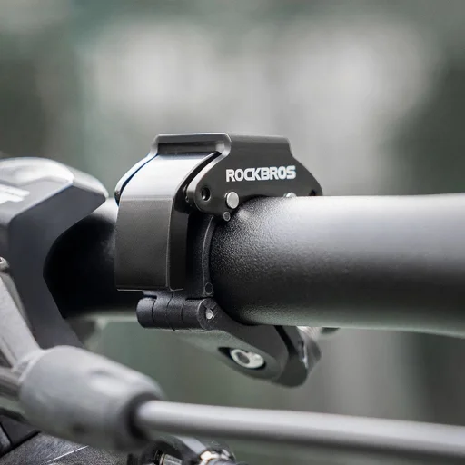 Rockbros bicikli csengő 34210006001 C alakú - fekete - 9