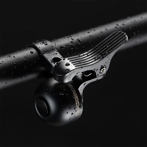 Rockbros 34210007001 kerékpáros csengő a kormány bal oldalára - fekete - 3