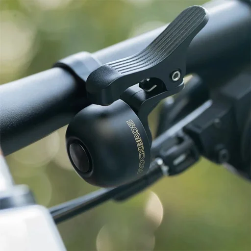 Rockbros 34210007001 kerékpáros csengő a kormány bal oldalára - fekete - 4