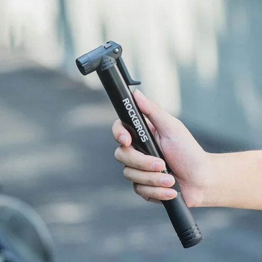 Rockbros 42320010001 Biciklis Pumpa Kézi + Csavarhúzó - Fekete - 10