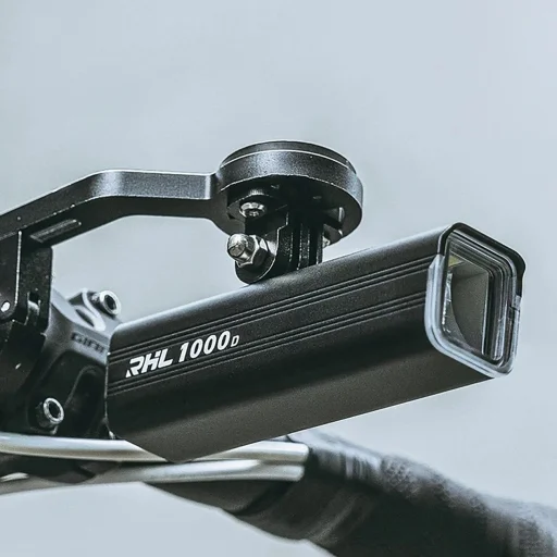 Rockbros RHL1500 első kerékpárlámpa 5000mAh 1500lm IPX6 - fekete - 12