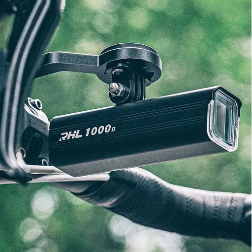 Rockbros RHL1500 első kerékpárlámpa 5000mAh 1500lm IPX6 - fekete - 6