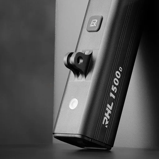 Rockbros RHL1500 első kerékpárlámpa 5000mAh 1500lm IPX6 - fekete - 8